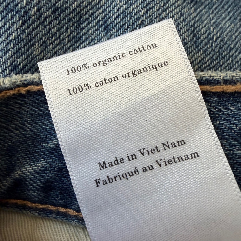 NWT Everlane The '90s Cheeky Jean Vintage Mid Blue Organic Cotton Ankle Size 30 - Picture 11 of 11